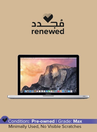 Buy Renewed - MacBook Pro 2012 With 13-Inch FHD Display,Core i5/8GB RAM/500GB SSD/Intel HD 4000 Graphics English Silver in Saudi Arabia