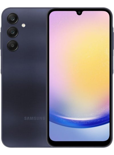 Buy Galaxy A25 Dual Sim Blue Black 8GB RAM 256GB 5G - Middle East Version in Saudi Arabia