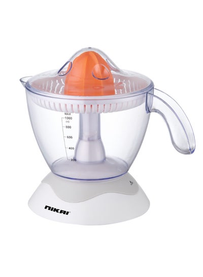 اشتري Electric Citrus Juicer With Bi-Direction Movement 1 L 30 W NJ100C White في السعودية