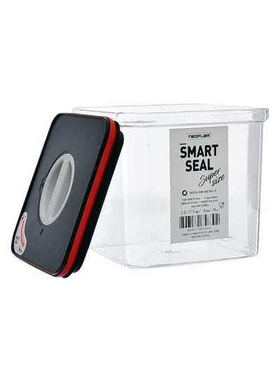 اشتري Smart Seal Storage Box Clear 2.2Liters في مصر