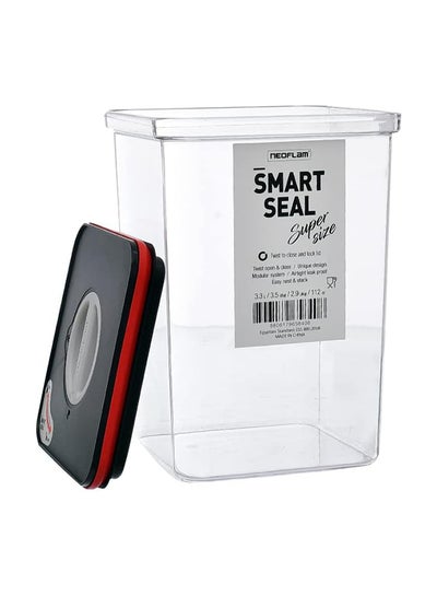 Buy Smart Seal Storage Box Clear 3.3Liters in Egypt