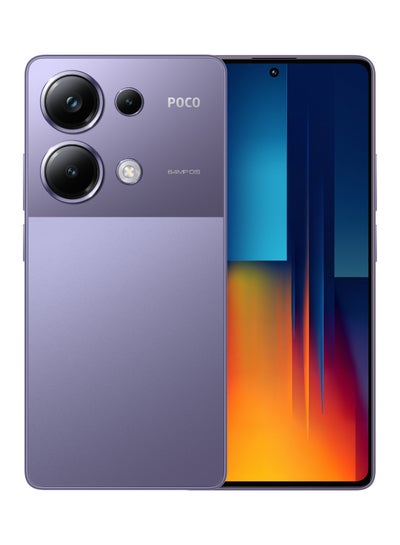 Buy POCO M6 Pro Dual SIM Purple 8GB RAM 256GB 4G - Global Version in Saudi Arabia