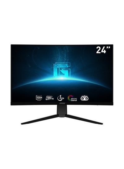 Buy G2422C 24" FHD VA Curved Gaming Monitor, 1ms Response Time & 180Hz Refresh Rate, Adaptive Sync Technology, 16.7 Million Display Colors with sRGB/DCI-P3, HDMI 2.0 / dp 1.4a, Black in UAE