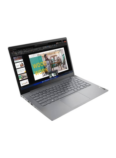 اشتري ThinkBook 14 G4 IAP Laptop, 14-IAP, i5-1235U, 8GB Base DDR4, 512GB SSD M.2, Intel UHD Graphics, 14.0 Inch FHD, Win 11 Pro English/Arabic Black في السعودية