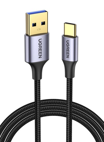 Buy USB C Cable USB 3.0 Cable 5Gbps Type C Fast Charging Cord Compatible with Galaxy S24 S23 Ultra, S23+, S23 FE, A12, A21s, Note 20 Ultra, Huawei P60 P50 P30 Pro, PS5, Mi 12, Oculus Quest VR, 1M Black in UAE