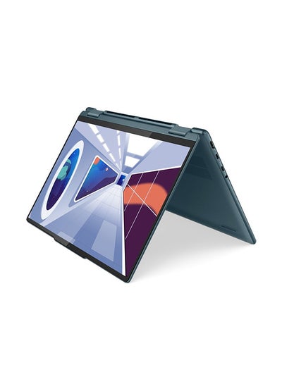 Buy Yoga 7 14IRL8 2-In-1 Laptop, 14" 2.8K OLED Touch Display, Intel Core i7-1360P, 16Gb Ram, 512Gb Ssd, Intel Iris Xe Graphics, Backlit ENG (EU) K/B, Win11 Home English Tidal Teal in UAE