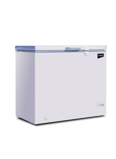 اشتري Chest Freezer, Energy Efficient Refrigeration System With Lamp, Grip Handle, Lock And Key, Ideal For Home And Restaurants 150 L 54 W IMCF 150W White في السعودية