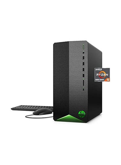 Buy Pavilion Gaming Desktop Computer, AMD 6-Core Ryzen 5 5600G Processor/16GB RAM/1TB SSD/4GB AMD Radeon RX5500 Graphics Card/Windows 10 Home/Mouse and Keyboard/Windows 10 Home Black in UAE