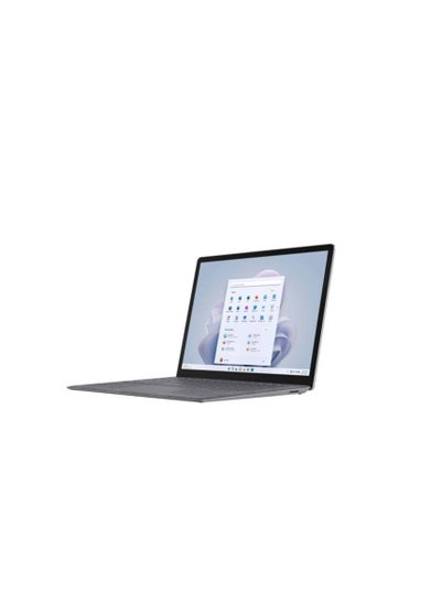 اشتري Surface Laptop 5 13.5" 2256 x 1504 PixelSense Touch Display, Core i5-1235U Processor/8GB RAM/512GB SSD/Intel Iris Xe Graphics/Windows 11 Home/ English Platinum في الامارات