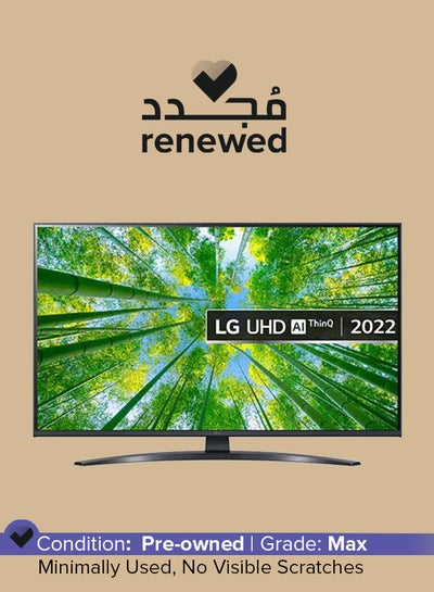 Buy Renewed - LED UQ81 43-Inch 4K Smart TV 2022 43UQ81006LB Black in UAE