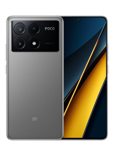 Buy POCO X6 Pro 5G Grey 12GB RAM 512GB - Global Version in Saudi Arabia