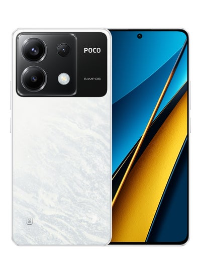 Buy POCO X6 5G White 12GB RAM 256GB - Global Version in Saudi Arabia