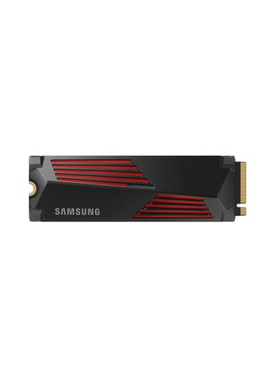 اشتري 990 Pro with Heatsink 4TB NVMe 2.0 M.2 2280 Internal SSD, 7450 MB/s Sequential Read Speed, 6900 MB/s Sequential Write Speed, 3.3 Voltage, V-NAND 3-bit MLC, Black | MZ-V9P4T0CW 4 TB في الامارات