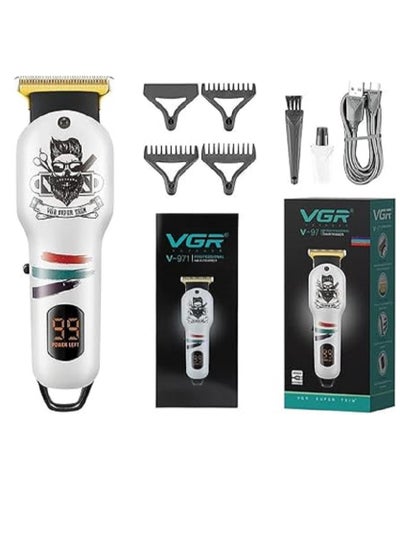 اشتري VGR V-971 Professional Hair Clipper Kit with Digital Display في مصر