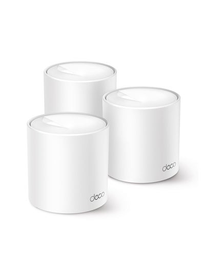 Buy Deco X10 AX1500 Whole Home Mesh Wi-Fi 6 System  (3-Pack) White in Egypt