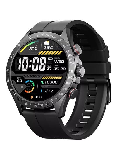 Buy 300 mAh Solar Pro Smartwatch 1.43 inch Amoled HD Display 105 Sport Modes Heart Rate Monitoring SpO2 With Bluetooth Calling Black in UAE