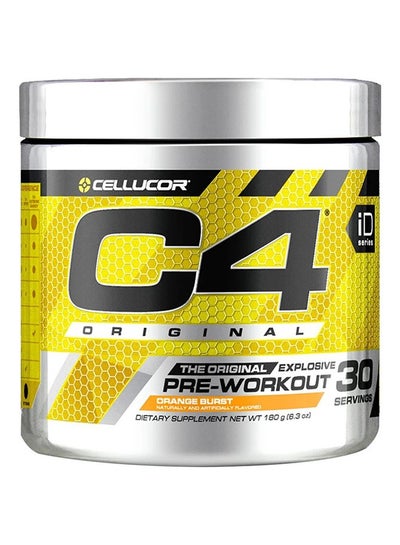 Buy C4 Original Explosive Pre-Workout - Orange Burst - 30 Servings  180 Gm in UAE