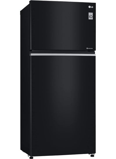 Buy Refrigerator 506 Liter - Linear Cooling - Smart Diagnosis - GN-C722SGGL Black Glass in Egypt