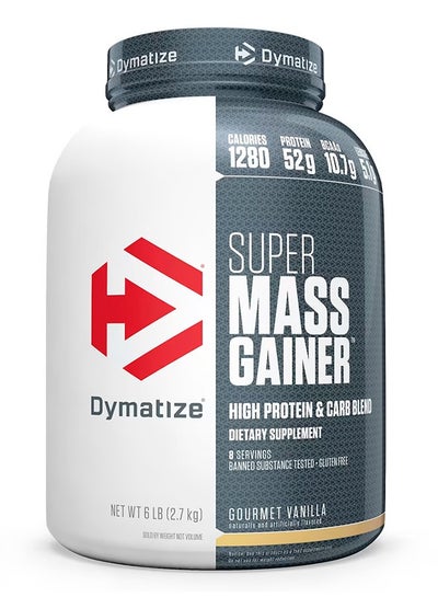 Buy Super Mass Gainer Vanilla Cream 6Lb in UAE