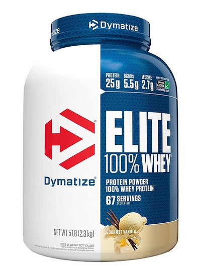 Buy Elite Whey Gourmet Vanilla 5Lb in UAE