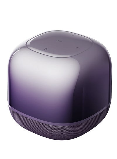 Buy AeQur V2 Portable Bluetooth Speaker TWS Bluetooth 5.0 Wireless Speaker 360° Sound Stage Powerful Bass 3EQ Modes Speakers Purple in UAE