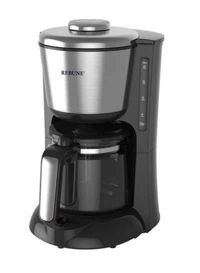 Buy American Coffee Maker 1.25 L 1000 W RE-6-025 Grey in Saudi Arabia