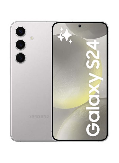 اشتري Galaxy S24 Dual SIM Marble Gray 8GB RAM 256GB 5G - Middle East Version في السعودية