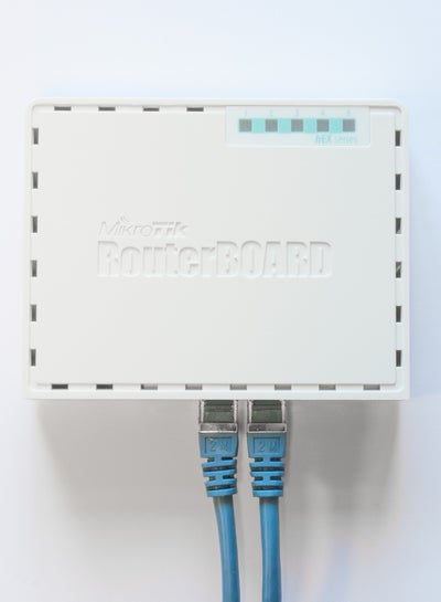 Buy hEX RB750Gr3 5-Port Ethernet Gigabit Router White in Egypt