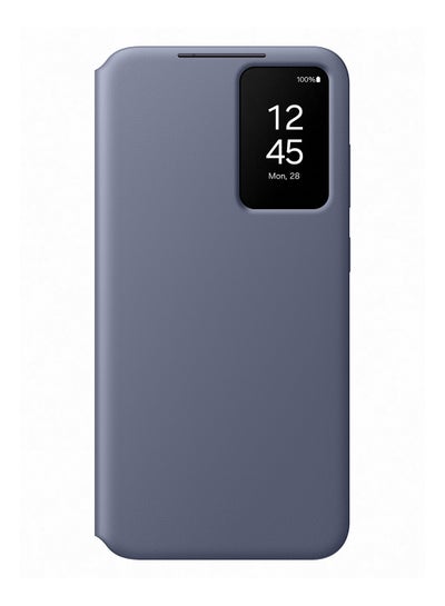 Buy Galaxy S24+ Smart View Wallet Case Dark Violet in UAE