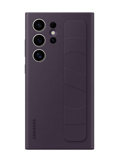 Buy Galaxy S24 Ultra Standing Grip Case Dark Violet in UAE