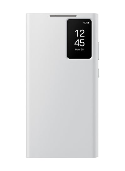 Buy Galaxy S24 Ultra Smart View Wallet Case White in Egypt