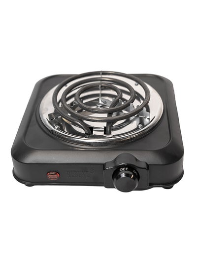 اشتري Single Burner Spiral Electric Hob With 5 Heat Levels And Safety System 1000 W RE-4-058 Black في السعودية