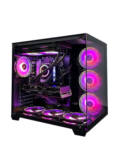 Buy Polaris Extreme-XPG Ram 16 8x2 3600-RX 6600XT-250Gb Nvme-WD Blue 1Tb Hdd-Deepcool PF650-Game Sekret 7 Fan RGB Case-Deepcool L240 BLACK in UAE