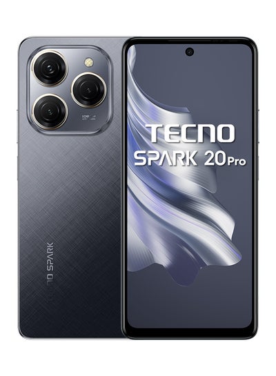 اشتري Spark 20 Pro Dual SIM Moonlit Black 12+9GB RAM 256GB 4G - Middle East Version في السعودية