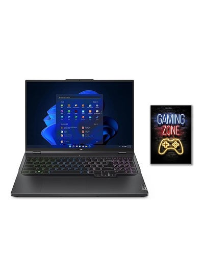 Buy Legion Pro 5 Gaming Laptop With 16-Inch Display, Core i9-13900HX Processor/64GB RAM/1TB SSD/8GB NVIDIA RTX 4070 Graphics Card/Windows 11 With Neon Game Quotes English Grey in UAE
