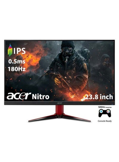 Buy VG240Y Gaming Monitor With 23.8-inch, Full HD, (1920x1080), HDR 10, IPS Panel Technology, 180Hz, 0.5ms, AMD FreeSync Premium Technology, Gaming Console Support, ZeroFrame, Built-in Speakers Multi Colour in Saudi Arabia