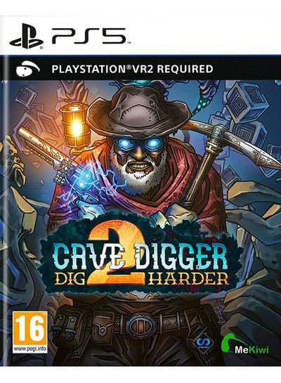 اشتري PSVR 2 Cave Digger 2 Dig Harder PEGI - Action & Shooter - PlayStation 5 (PS5) في الامارات