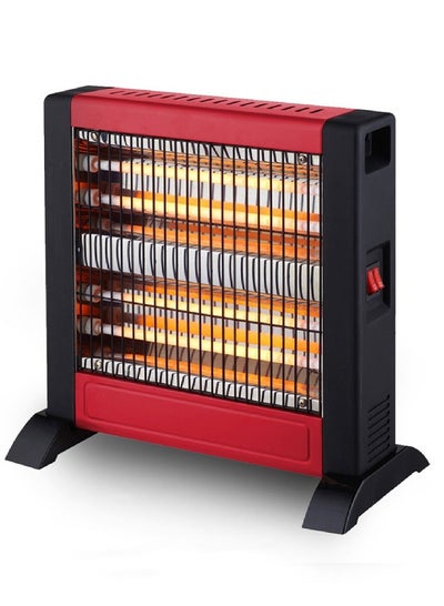 Buy Rectangular Heater 4 Tubes 800 W 807102010 Red/Black. in Saudi Arabia