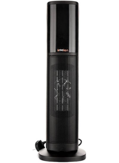 Buy Fan Heater With Fireplace 2000 W 807102037 Black in Saudi Arabia