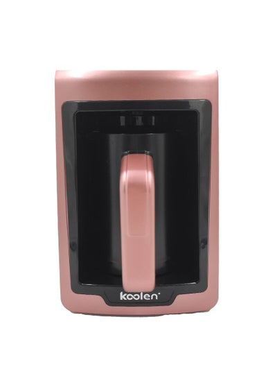 Buy Turkish Coffee Maker 500 ml 500 W 800100011 Black/Pink in Saudi Arabia