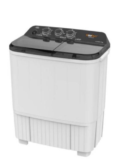 Buy Twin Tub Washing Machine Semi Automatic 9 kg 321 kW 809101003 White in Saudi Arabia