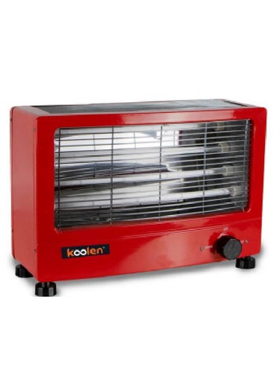 Buy Electric Heater With 4 Heating Tubes 2000 W 807102041 Red in Saudi Arabia