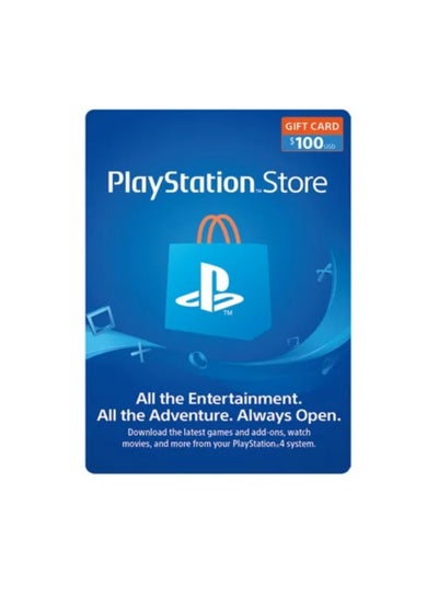 Buy PlayStation Store Gift Card $100 USD in Saudi Arabia