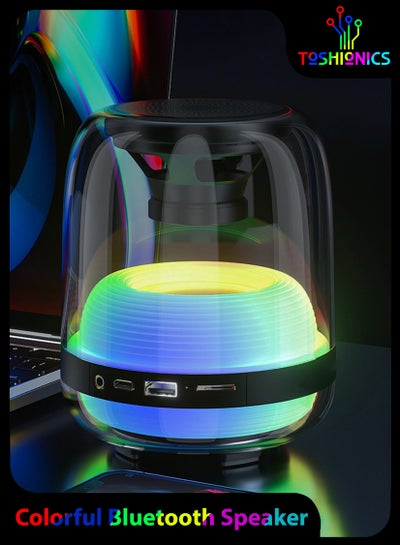 Portable Bluetooth Party Speaker Wireless With RGB Colour LED Themes ...