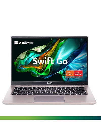 Buy Swift Go-Ultra 5-125H/16GB/512 SSD/Shared/14" 2.8K OLED/Win 11 Home/FP/BL-Evo English/Arabic Pure Silver in UAE