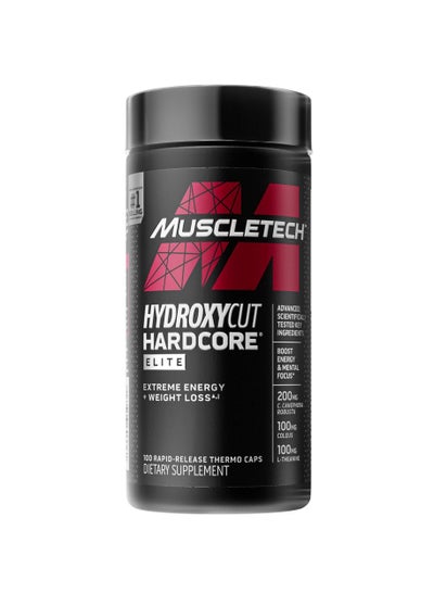 Buy Hydroxycut Hardcore Elite 100 Rapid Release ThermoCaps in UAE