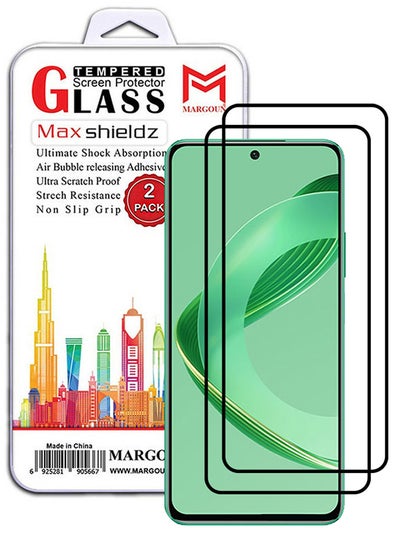 اشتري 2 Pack For Huawei Nova 11 SE Screen Protector 9H Hardness Scratch Resistance Screen Protector Touch Sensitive Case Friendly Tempered Glass Film Clear في الامارات