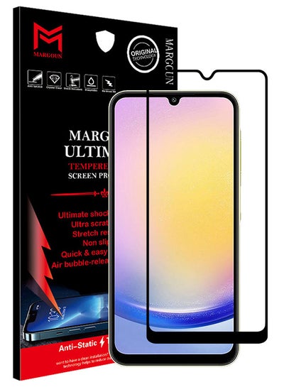 Buy Samsung Galaxy A25 Screen Protector 9H Hardness Scratch Resistance Screen Protector Touch Sensitive Case Friendly Tempered Glass Film Clear in UAE