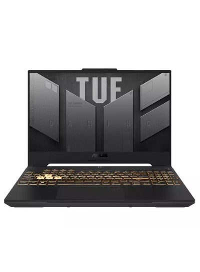 اشتري TUF Gaming Laptop With 15.6-inch Full HD 144Hz Display, Intel Core i7-12700H Processor/16GB RAM/512GB SSD/Windows 11/Nvidia GeForce RTX4050 / English/Arabic Grey في السعودية