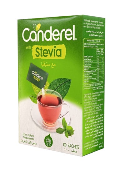 اشتري Canderel With Stevia Sachet 100'S في السعودية